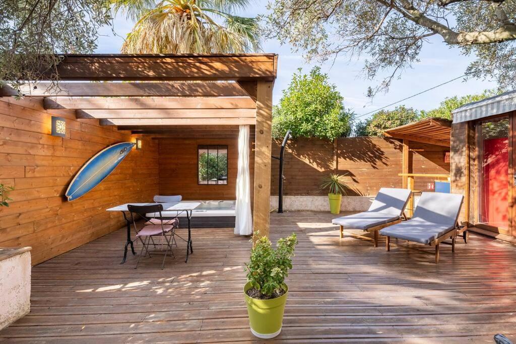 Studio Jacuzzi Prive A 8 Min A Pied De La Plage Διαμέρισμα Λα Σιοτά Εξωτερικό φωτογραφία